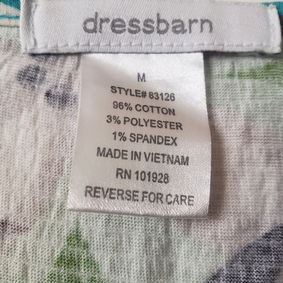 Dress Barn Women's Vintage Floral Sleeveless Top, Size M - Picture 5 of 5